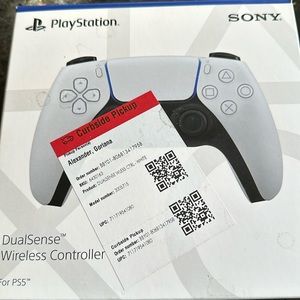 A sony PlayStation wireless controller brand new dual sense